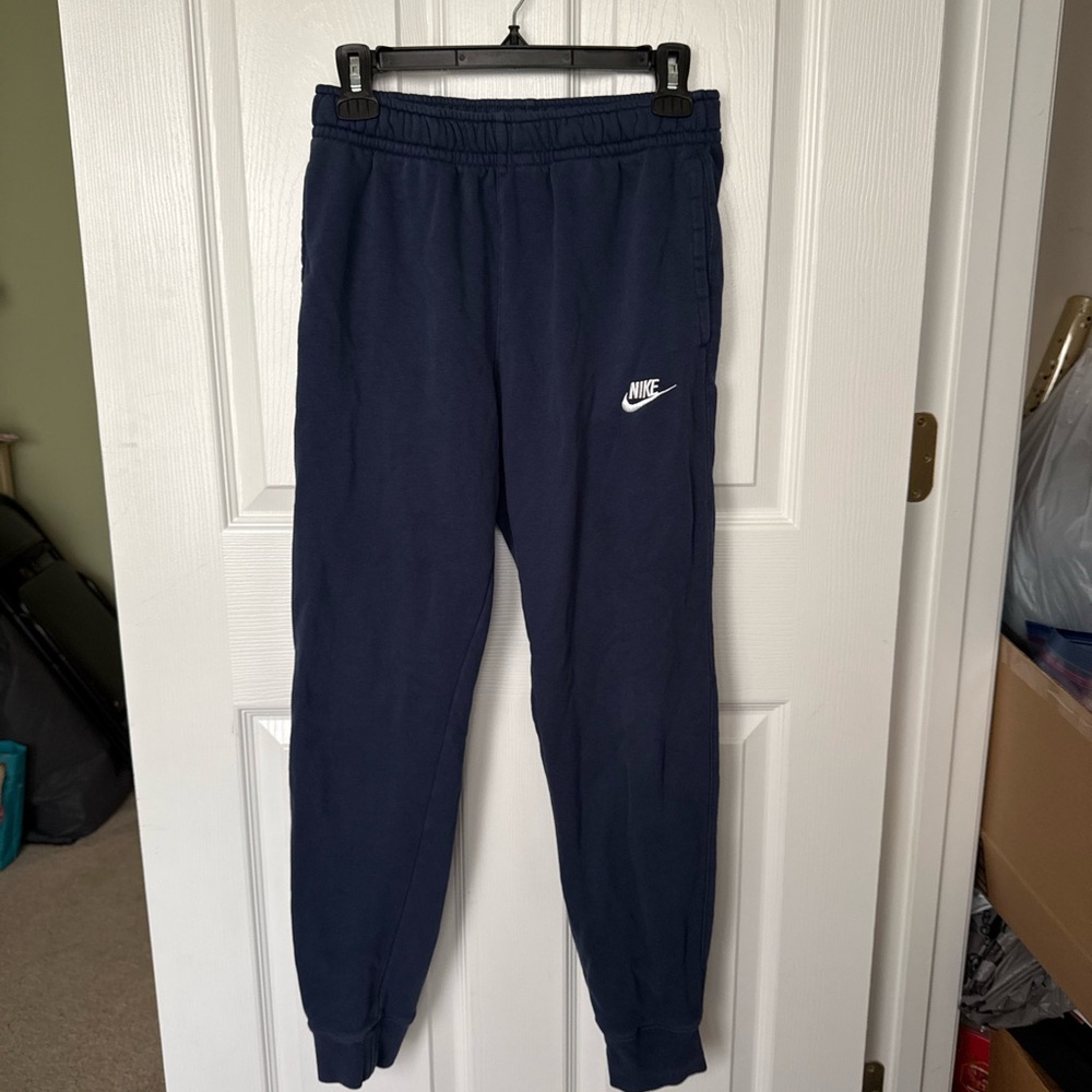 Nike Kids Dark Blue Joggers